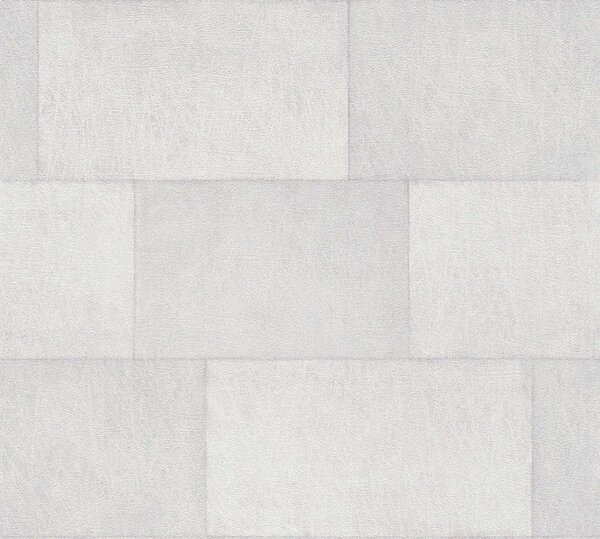 A.S. Création | Vliesová tapeta na stenu Titanium 3 38201-2 | 0,53 x 10,05 m | krémová, šedá