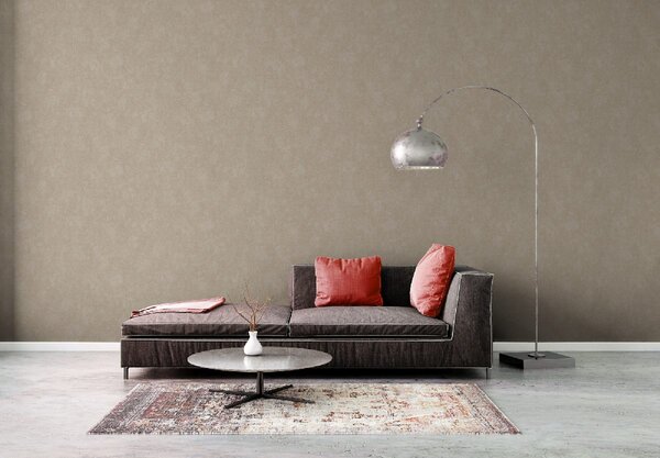 A.S. Création | Vliesová tapeta na stenu Profitex 2022 38969-9 | 0,53 x 10,05 m | béžová, metalická