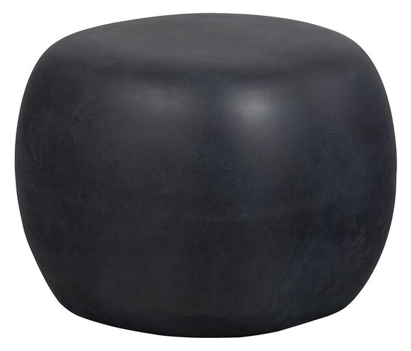 MUZZA Konferenčný stolík Pebble 50 x 50 cm antracit