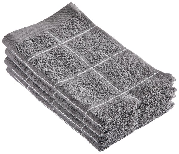 SADA UTERÁKOV PRE HOSTÍ, 30/50 cm, antracitová Esposa - Kúpeľňový textil