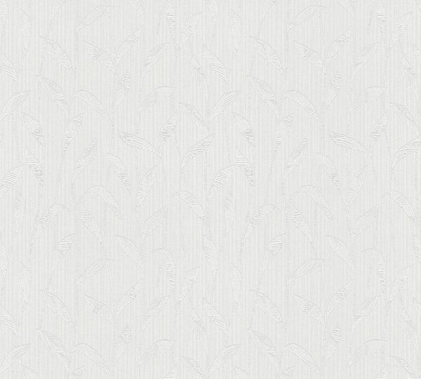 A.S. Création | Pretierateľná vliesová tapeta na stenu Meistervlies 7 Create 38473-1 | 1,06 x 25 m | biela pretierateľná