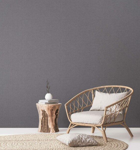 A.S. Création | Vliesová tapeta na stenu Natural Living 38662-4 | 0,53 x 10,05 m | metalická, šedá