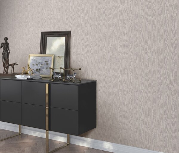 DIMEX | Vliesová tapeta na stenu WPE-901686 | 0,53 x 10,05 m | krémová, šedá