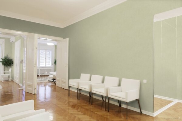 A.S. Création | Vliesová tapeta na stenu New Walls 37430-3 | 0,53 x 10,05 m | zelená