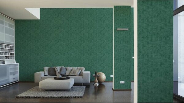 A.S. Création | Vliesová tapeta na stenu New Studio 37417-3 | 0,53 x 10,05 m | zelená
