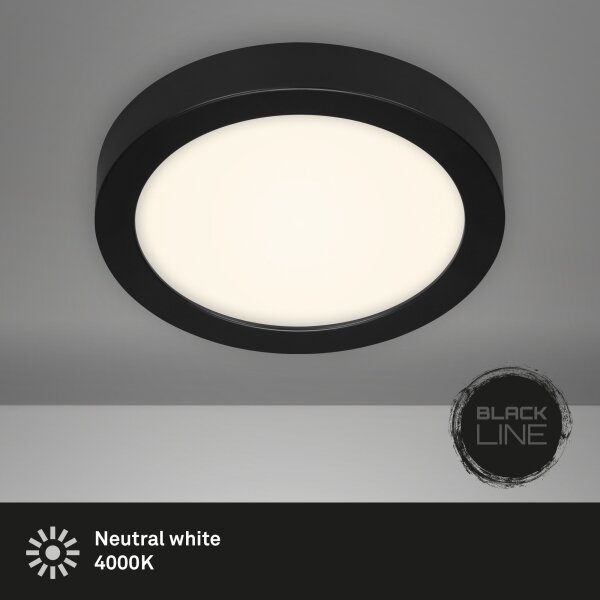 Briloner 3465-415 - LED Stropné svietidlo FIRE LED/16,5W/230V pr. 22,5 cm
