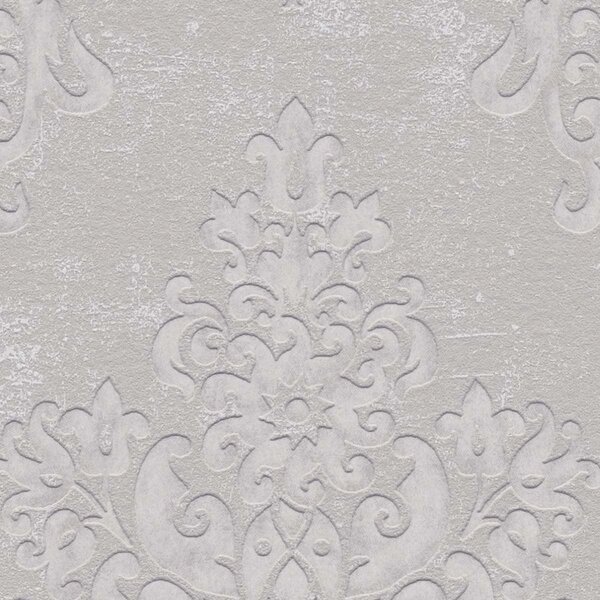 A.S. Création | Vliesová tapeta na stenu Pure Elegance 39765-6 | 0,53 x 10,05 m | šedá
