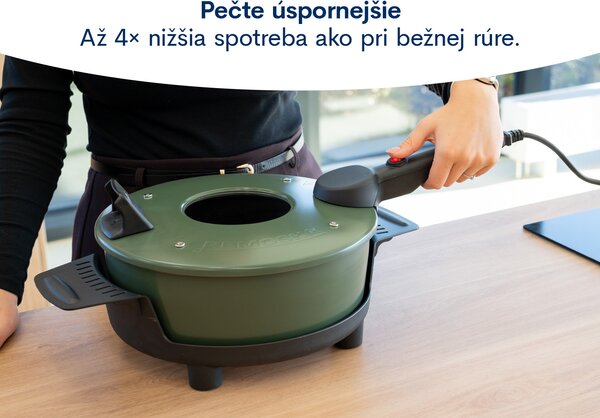 Remoska P32F/22 4l Prima Glass Ceramic Green