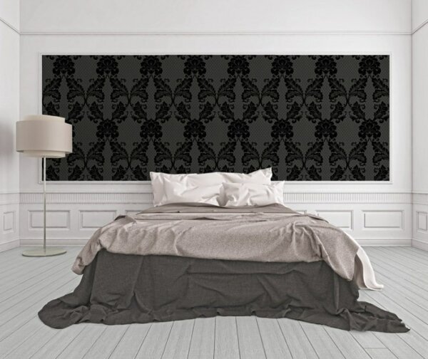A.S. Création | Vliesová tapeta na stenu Luxury Wallpaper 30544-5 | 0,52 x 10 05 m | šedá, čierna
