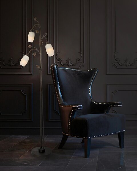 STOJACIA LAMPA, 45/45/160 cm Globo - Interiérové svietidlá