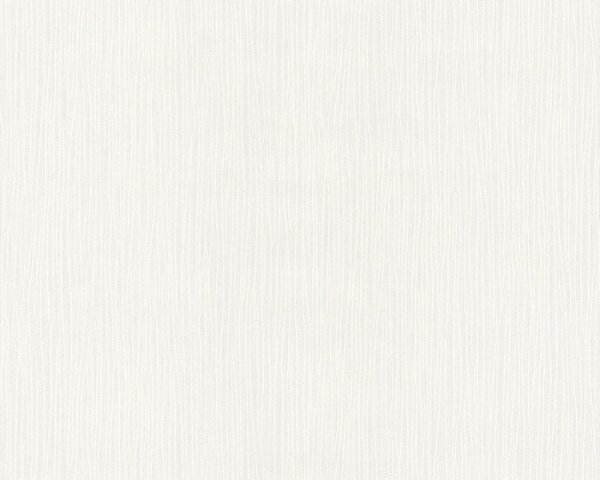 A.S. Création | Vinylová tapeta na stenu Simply White 5412-60 | 0,53 x 10,05 m | biela