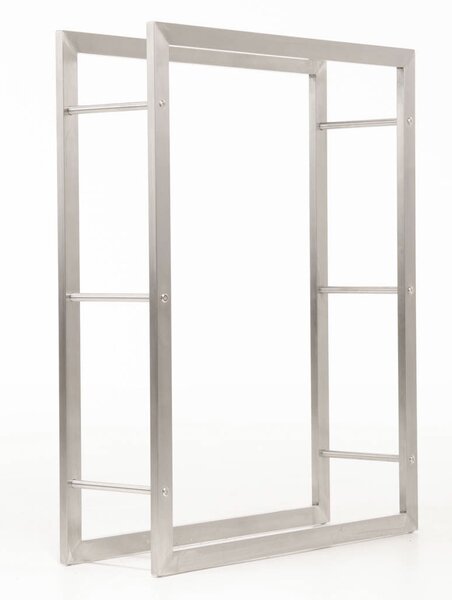 Stojan na palivové drevo Keri 25x80x100 - nerezová oceľ