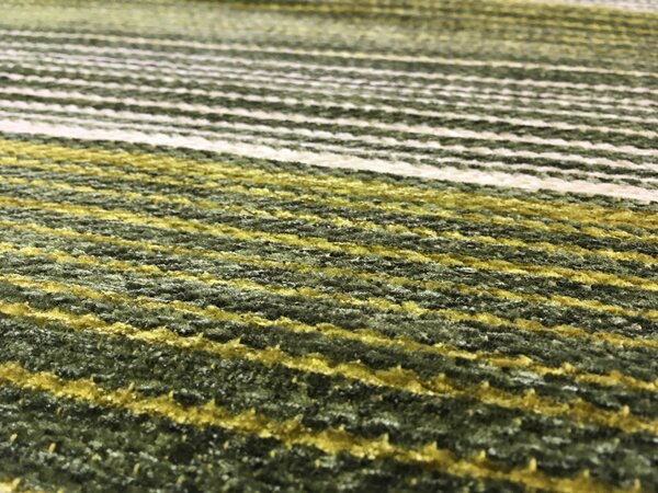 Oriental Weavers , PRE ZVIERATÁ: Prateľný Laos 140/999X, 55x85, zelená, chodba / predsieň