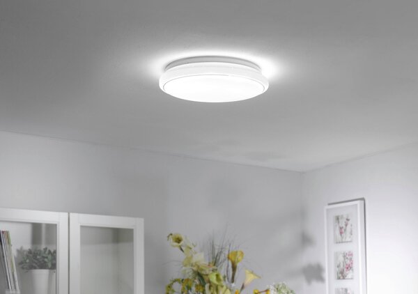 STROPNÉ LED SVIETIDLO, 59/59/10,8 cm - Interiérové svietidlá