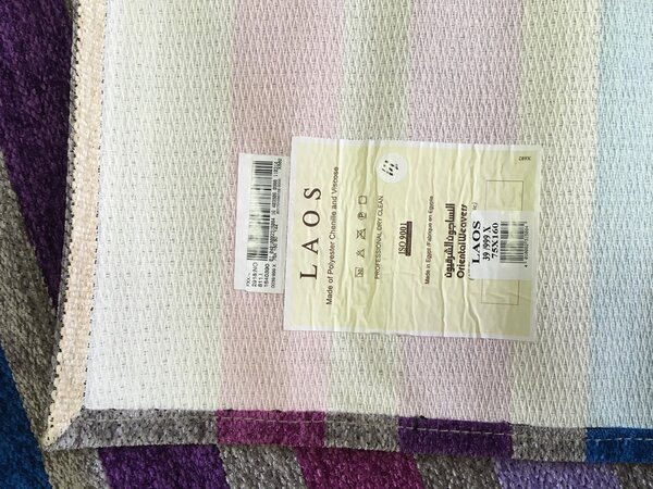 Oriental Weavers , Protišmykový prateľný behúň Laos 39/999X, 55x85, viacfarebná, chodba / predsieň