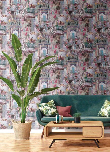 A.S. Création | Vliesová tapeta na stenu Dream Flowery 38174-3 | 0,53 x 10,05 m | viacfarebná