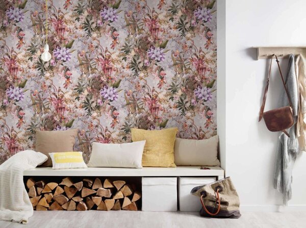 A.S. Création | Vliesová tapeta na stenu Dream Flowery 38177-3 | 0,53 x 10,05 m | viacfarebná