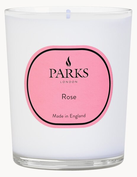Ručne vyrobená vonná sviečka (Lily of the Valley, White Florals & White Musk)