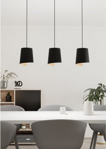 Eglo 900426 - Luster na lanku BOLIVIA 3xE27/40W/230V