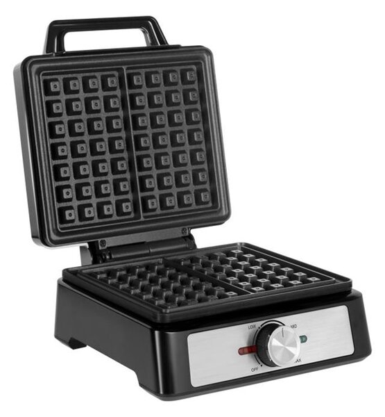 Vaflovač na 2 vafle TEESA 1600W s nerezovým regulátorom výkonu