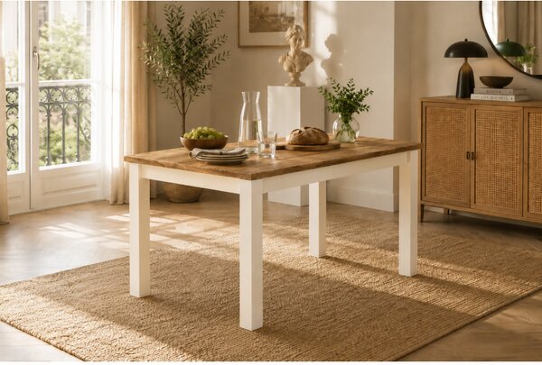 Jedálenský stôl Agni 140x90 indický masív mango