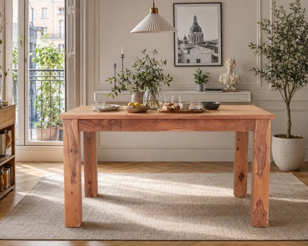 Jedálenský stôl Amba 175x90 z indického masívu palisander