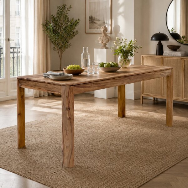 Jedálensky stôl Tina 175x90 indický masív palisander