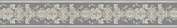 A.S. Création | Vliesová bordúra na stenu Boys & Girls 36730-1 | 10 cm x 5 m | šedá, modrá, hnedá, béžová