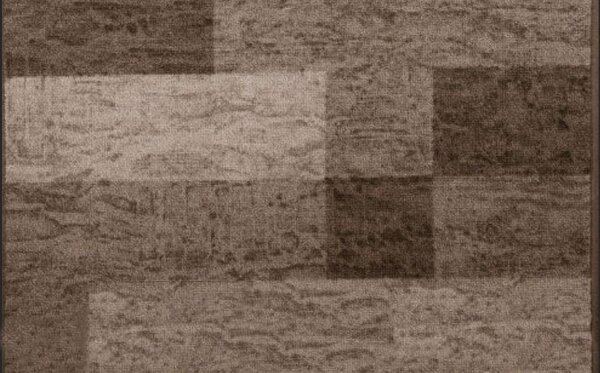 Associated Weavers , Protišmykový behúň na mieru Icona 44, šíre 120 cm, hnedá, chodba / predsieň
