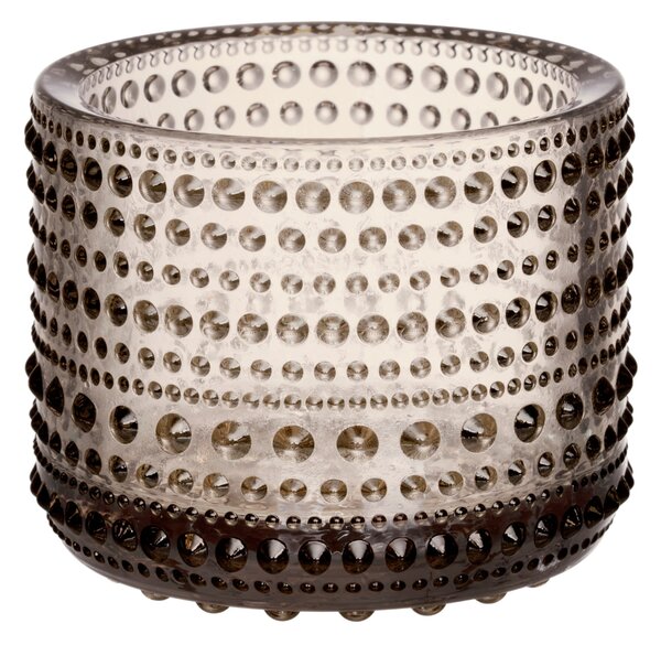 Sklenený svietnik Kastehelmi 6,4 cm – Linen