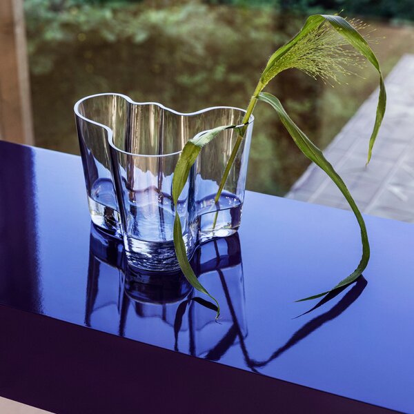 Sklenená váza Aalto 16 cm – Clear