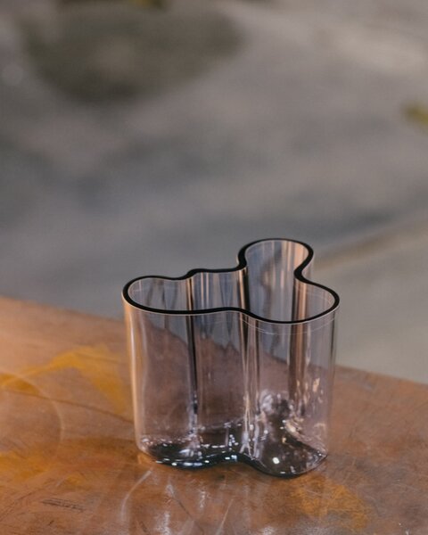 Sklenená váza Aalto 16 cm – Clear