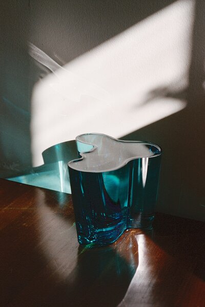 Sklenená váza Aalto 16 cm – Clear