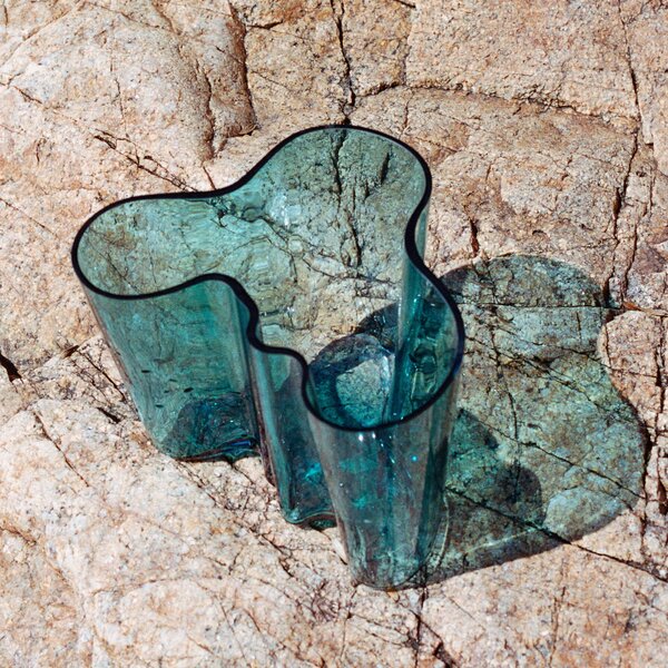 Sklenená váza Aalto 16 cm – Clear