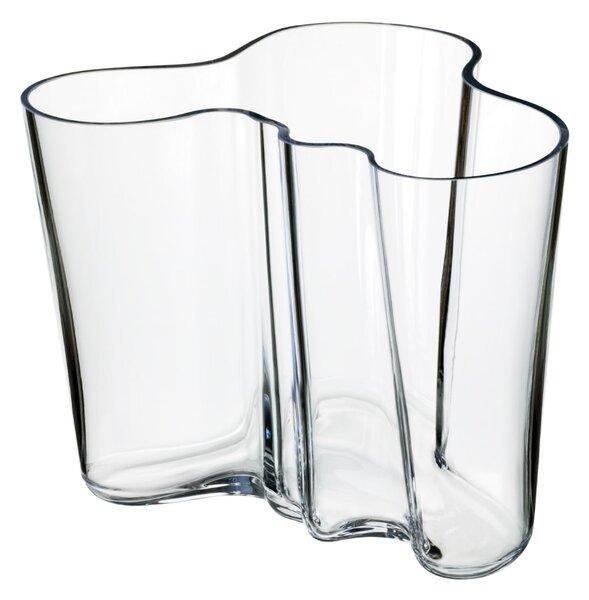 Sklenená váza Aalto 16 cm – Clear