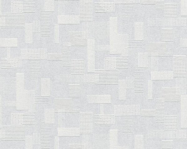 A.S. Création | Pretierateľná vliesová tapeta na stenu Meistervlies 2625-16 | 0,53 x 10,05 m | biela pretierateľná