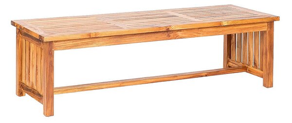 DEOKORK Teakový konferenčný stolík ROSALINE 120 × 65 × 48 cm