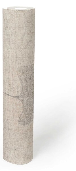 A.S. Création | Vliesová tapeta na stenu Borneo 32265-3 | 0,53 x 10,05 m | strieborná, béžová