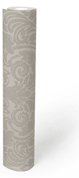 A.S. Création | Vliesová tapeta na stenu Luxury Wallpaper 30545-1 | 0,52 x 10 05 m | metalická, krémová
