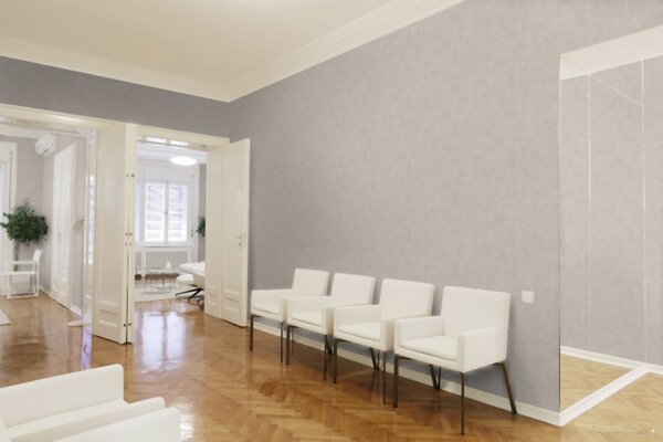 A.S. Création | Vliesová tapeta na stenu New Walls 37418-1 | 0,53 x 10,05 m | šedá