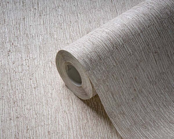 A.S. Création | Vliesová tapeta na stenu Smart Surfaces 39562-4 | 0,53 x 10,05 m | krémová, béžová