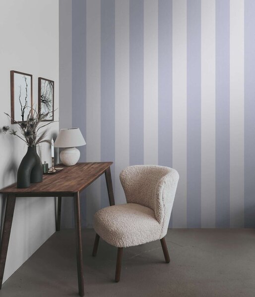 A.S. Création | Vliesová tapeta na stenu Pure Elegance 3979-04 | 0,53 x 10,05 m | biela, modrá