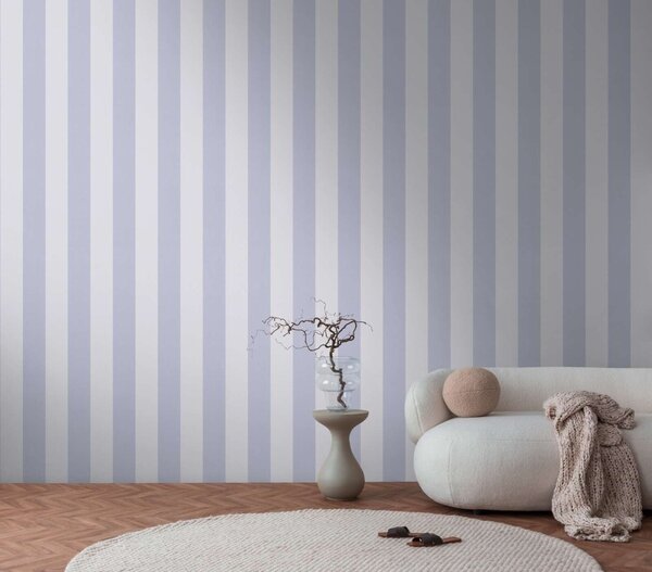 A.S. Création | Vliesová tapeta na stenu Pure Elegance 3979-04 | 0,53 x 10,05 m | biela, modrá