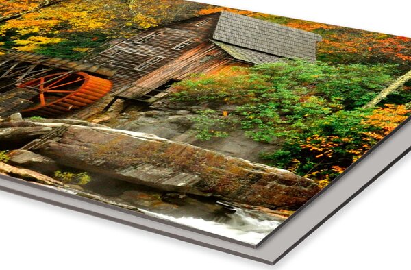 DIMEX | Dibond doska za kuchynskú linku | DBW-08060-042 Mlyn | 80 x 60 cm