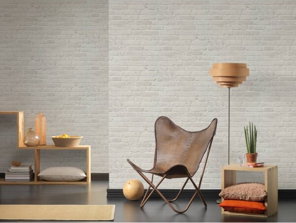 A.S. Création | Vliesová tapeta na stenu Best of Wood & Stone 35581-4 | 0,53 x 10,05 m | šedá