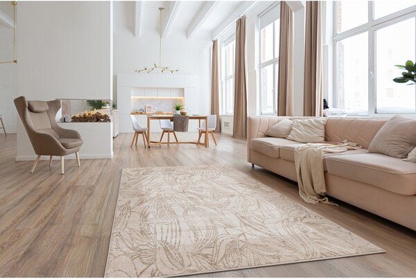 Béžový koberec 80x150 cm Floares – FD