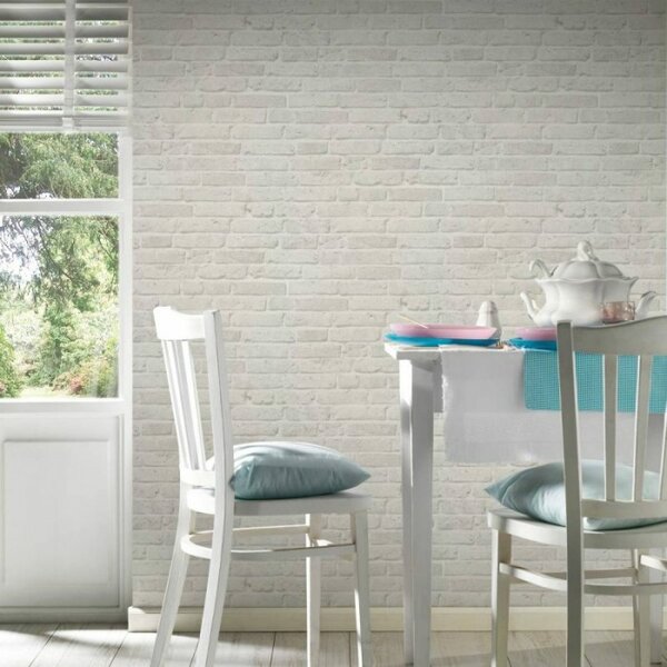 A.S. Création | Vliesová tapeta na stenu Best of Wood & Stone 35581-4 | 0,53 x 10,05 m | šedá