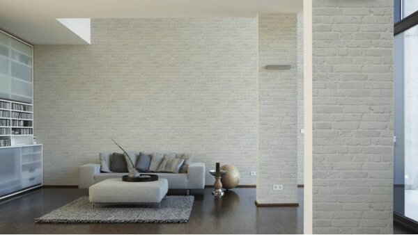 A.S. Création | Vliesová tapeta na stenu Best of Wood & Stone 35581-4 | 0,53 x 10,05 m | šedá