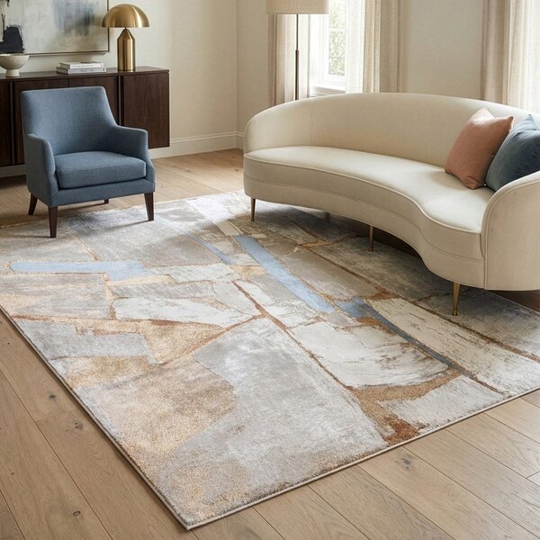 Béžový/krémovobiely koberec 120x160 cm Miro – Asiatic Carpets