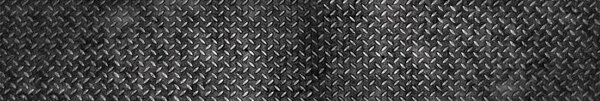 DIMEX | Fototapeta do kuchyne Kovová plošina KI-350-068 | 350 x 60 cm | čierna, metalická